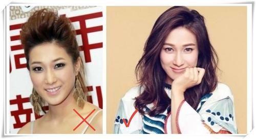 你适合披发还是扎发？就看这三个脸部特点，修饰脸部曲线