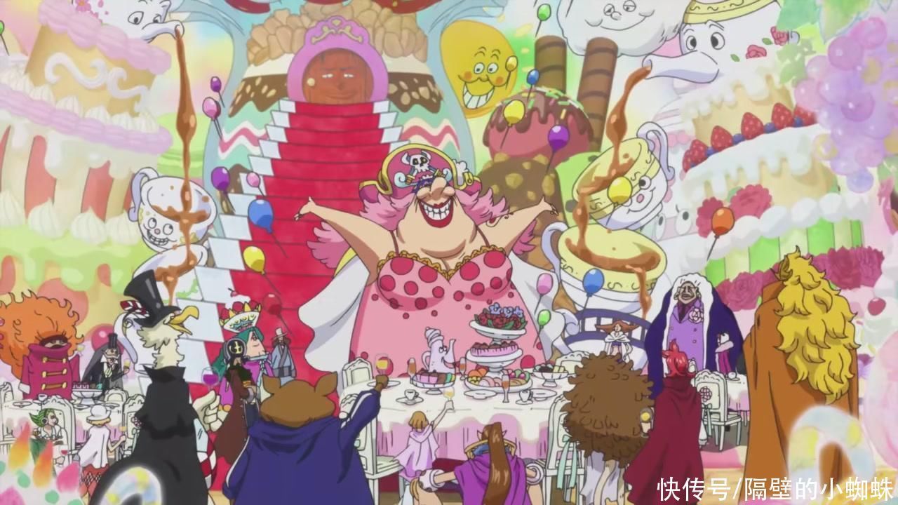 巨人族|海贼王1023话,bigmom是真正的自己,还是被修女操控的“四皇”?