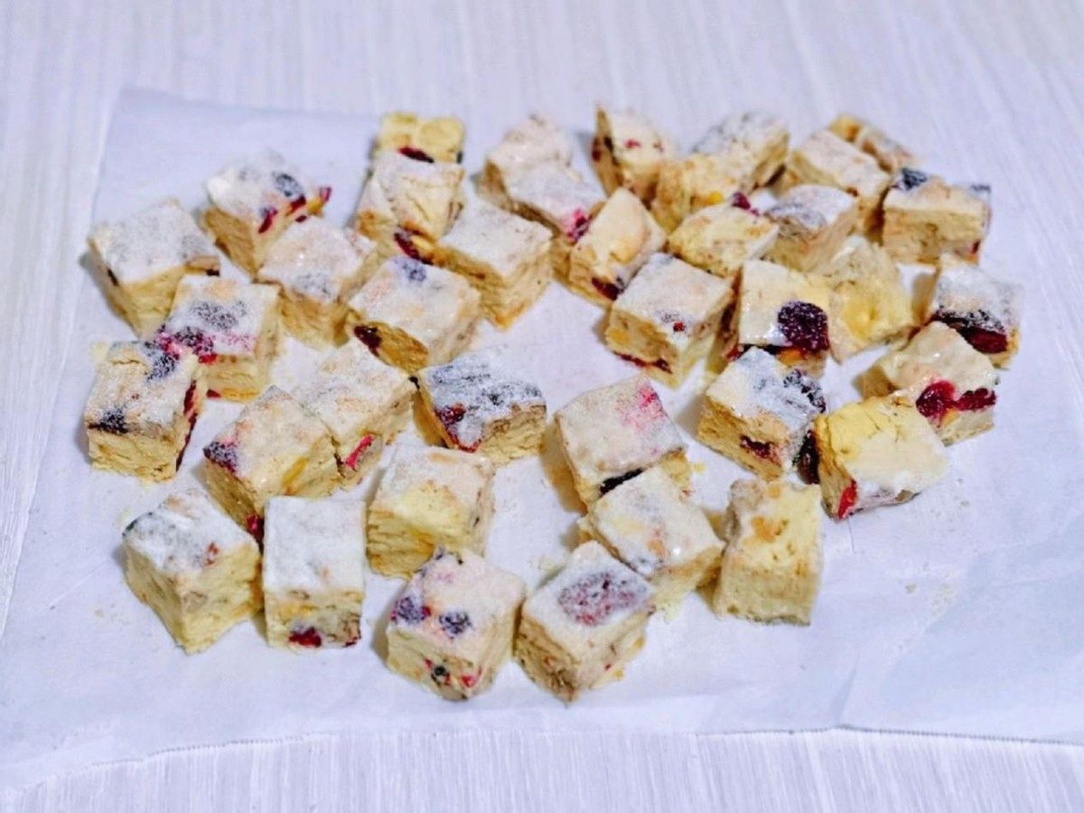 尝过燕麦做成的雪花酥吗?颜值高又好吃,酥脆又营养