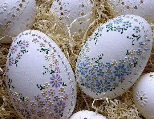 鸡蛋壳&蛋壳创意手工,大人小孩都可以学,只是简单画画,成品非常好看