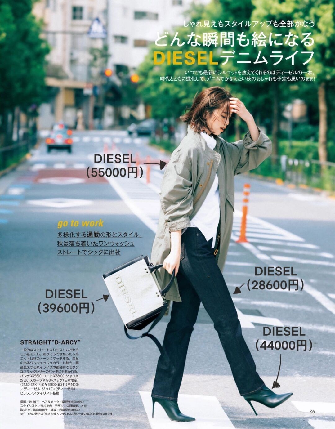 大衣 冬季已经过了一大半,才发现“牛仔裤”如此好用,气质又显高