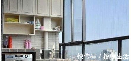 地柜|为什么有钱人家阳台不装吊柜头次见这种设计，实用又方便！