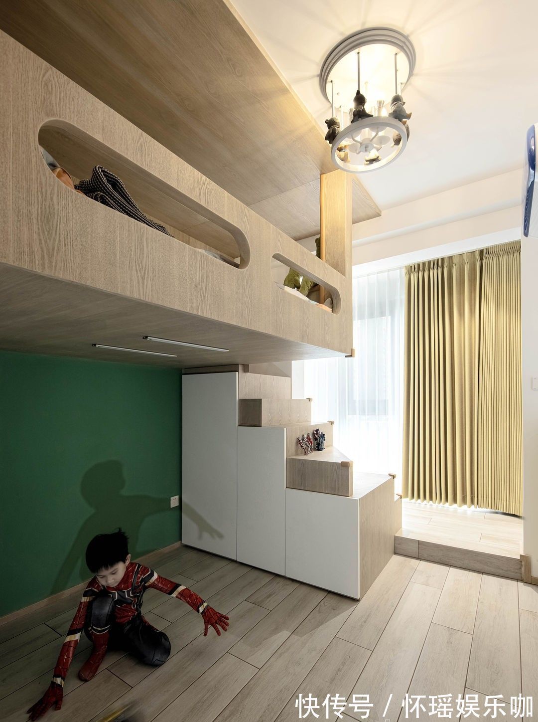 卧室床|舍弃客厅,不买餐桌,卧室床悬空,他家86㎡堪称小户型装修的榜样