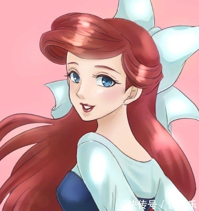 艾莎女王|卡通风格的迪士尼公主,乐佩公主甜美可爱,艾莎女王冷艳动人