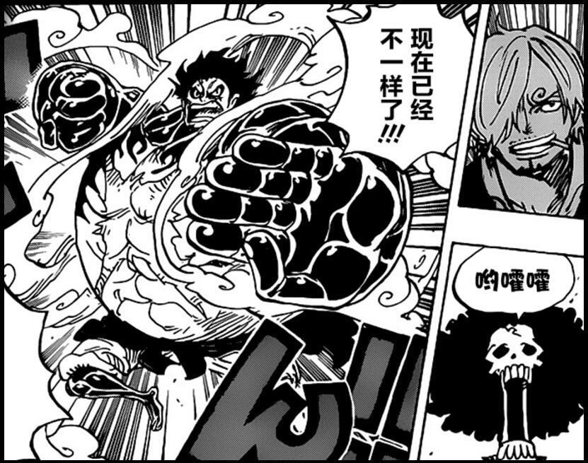 弗兰奇|海贼王:草帽团众人对抗蛮霸者,谁注意山治和甚平的差别了