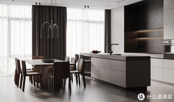 隔断|为什么越来越多的年轻人,喜欢简约风,这套125㎡的家给出了答案