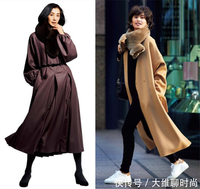 外套+围巾不怕不会戴，只怕配错色，学会巧配色才能增添好气质
