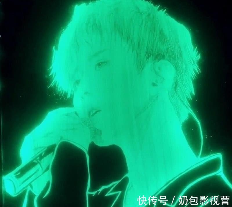 美术生|大佬荧光笔手绘蔡徐坤,开始:在瞎画?看到最后ikun:不像真人!