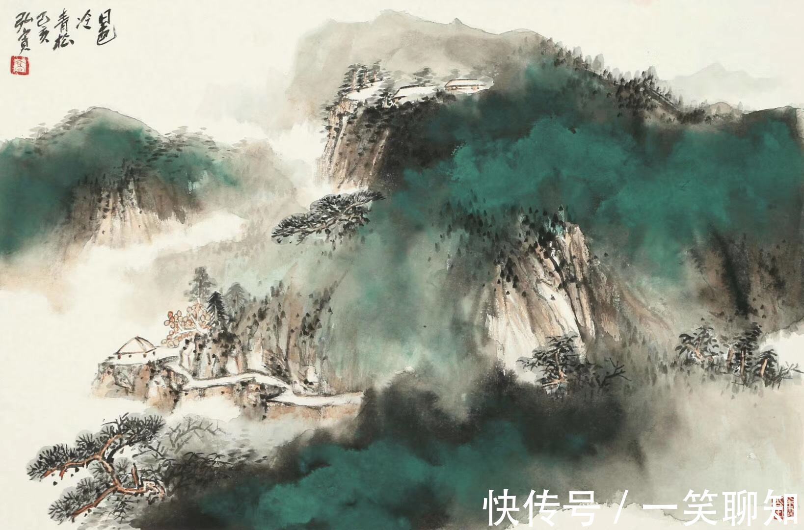 王洽@水墨山水是怎么诞生的?什么是墨分五彩?泼墨画是谁创造的?