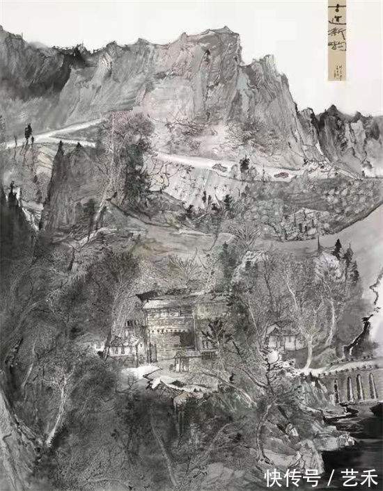 赏析&写意春秋——当代著名山水画家高军作品赏析