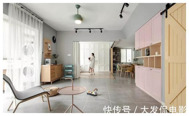 屋主|72㎡老破小改造，二孩妈妈打造梦幻学区房，超清新设计！