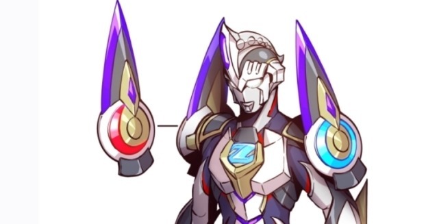 欧布|奥特曼:黑田自绘泽塔剧场版形态,融合伽古拉和欧布之力,太霸气