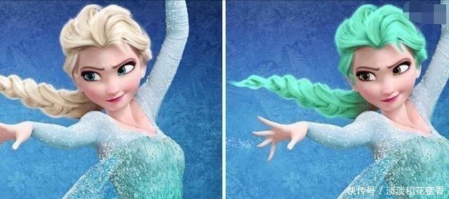 贝儿公主 盘点迪士尼公主染发后的样子,乐佩依然美丽,贝儿居然被嫌弃了!