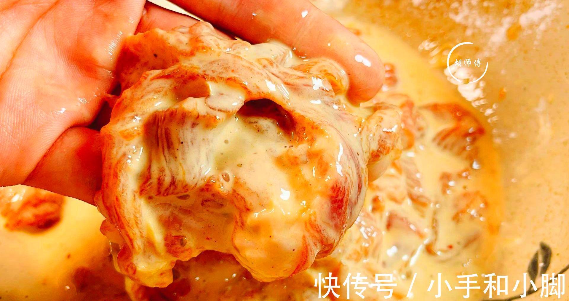 炸酥肉时,万不可放面粉!教您一招,酥肉又香又脆,7天也不回软