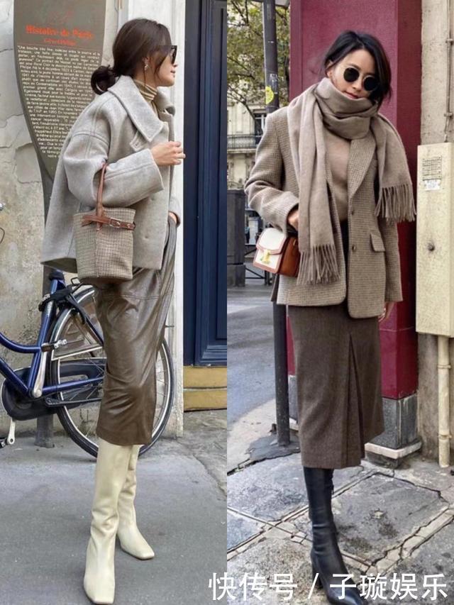 30+的女生秋冬别乱穿,毛呢西装和大衣才显气质,高级显衣品