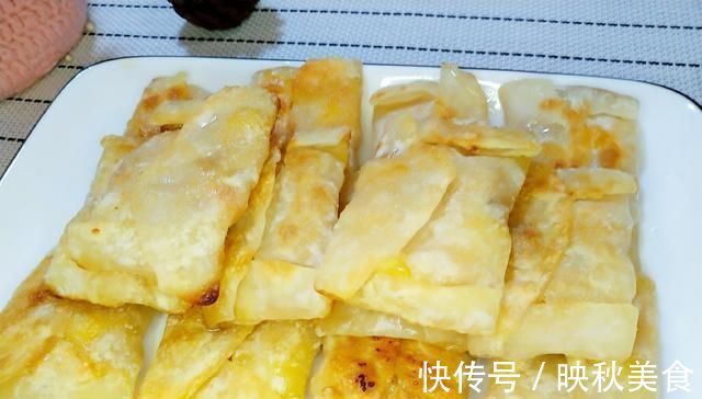 饺子皮|早餐,面包馒头不如它,不用揉面,平底锅一煎,5分钟出锅