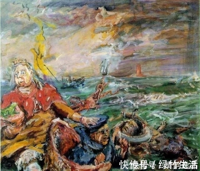 分离派|奥地利表现主义画家,奥斯卡·科柯施卡,油画作品欣赏