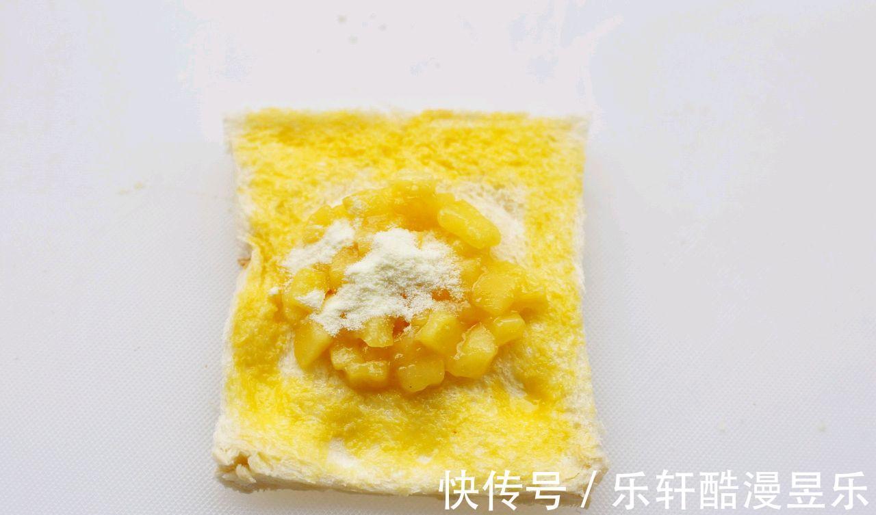 吐司|4片吐司,1个苹果,教你做好吃的苹果派,大人孩子吃不够