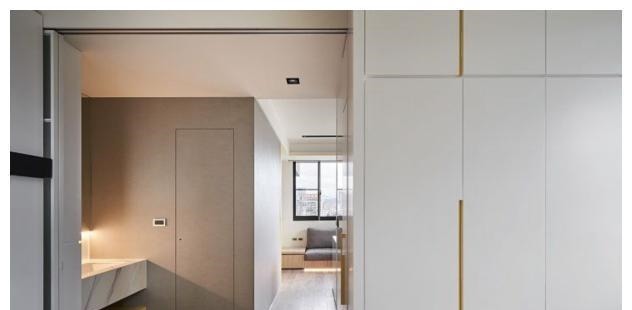 设计|40㎡两房一厅,全屋打满柜子,称得到上小户型“教科书”式设计!