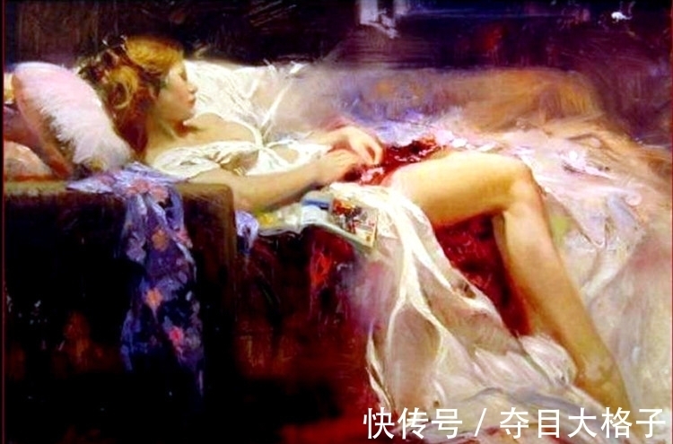 构图|人体油画是最为精妙的创作,女性的柔美温润表达的充满着灵性!