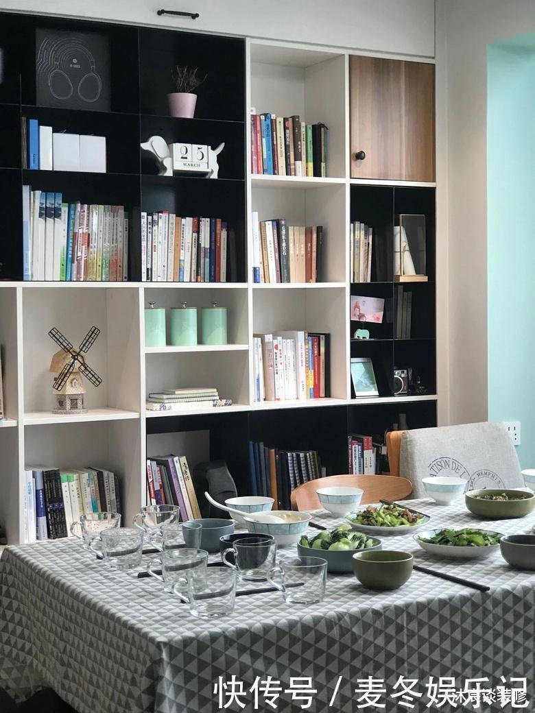 书房|她将客厅去掉，54㎡变四室，完工后，蜗居变豪宅，惊艳了整个小区