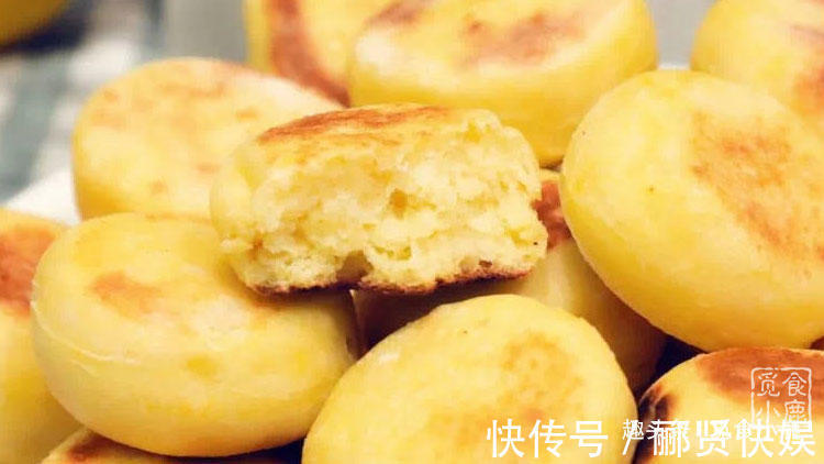 松软|适合孩子吃的健脾养胃山药饼,有平底锅就能做好,松软可口颜值高