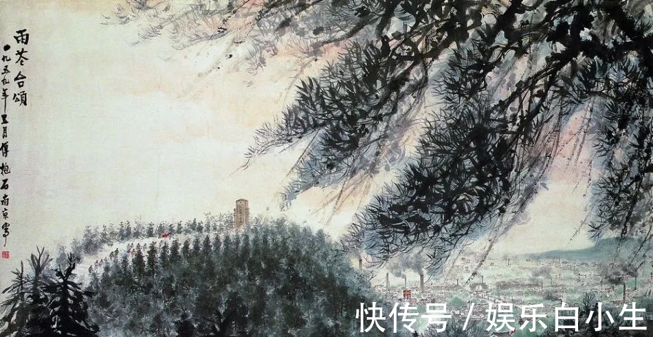 中国画！傅抱石：人民能了解的艺术，才是真正的艺术