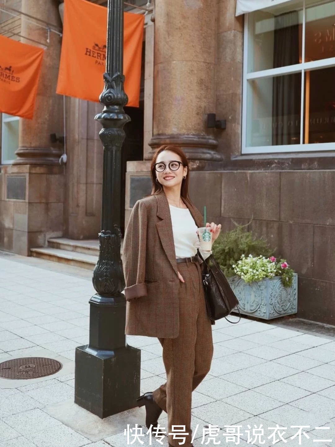  用高腰裤|155小个子日本博主好会穿，优雅轻熟又耐看，太值得借鉴了