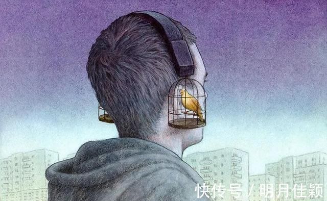 两只小鸟|10幅生动的插画，描绘出现实真面目，第10幅竟然画了个女鬼