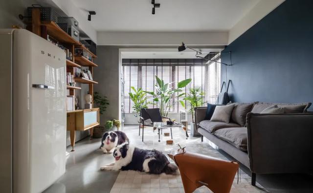 水泥漆|88㎡小三居,磐多魔+水泥漆,她家的“毛坯房”太酷了