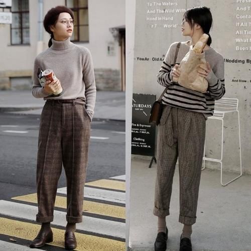 穿搭|为什么你穿“格子裤”不够时髦？这些穿搭方法，跟着穿也很好看