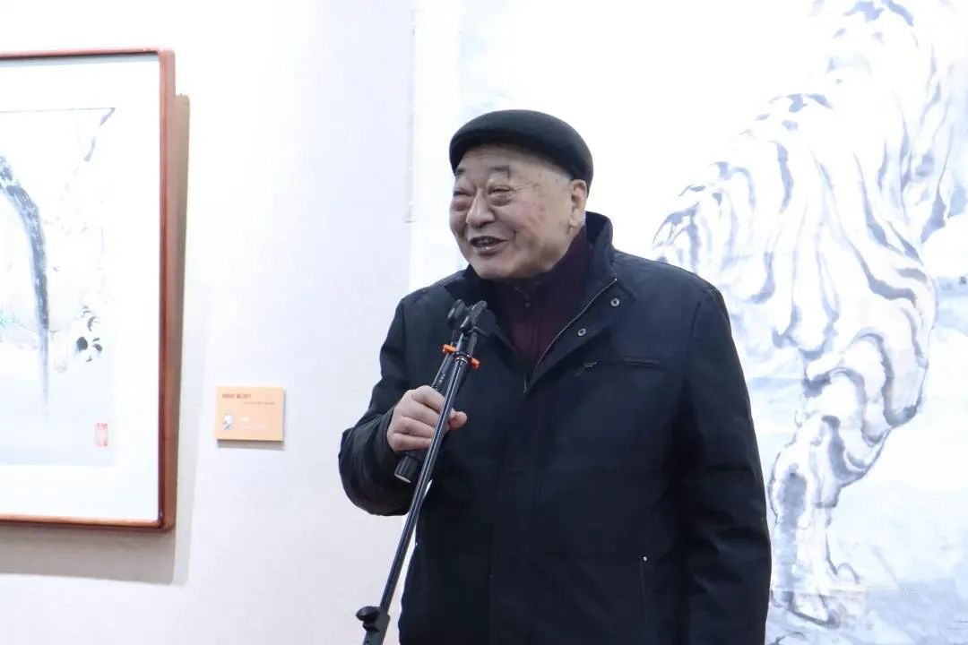 美术家协会#“虎虎生气——何业琦中国水墨画展”在陶氏艺术馆温暖开幕