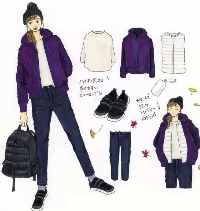 会穿&不会穿，全凭一颗心！优衣库基本款“手绘穿搭”，值得收藏