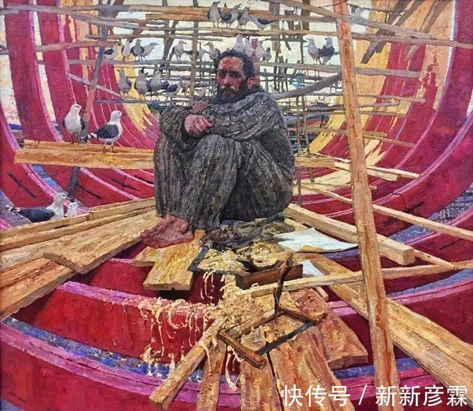 列宾美院&独具时代感的油画,他是列宾美院的荣光!