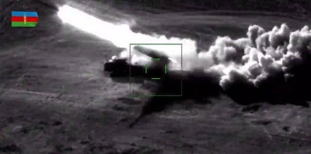 出动|中国制WM-80火箭炮被炸毁!阿塞拜疆无视停火,无人机又出动