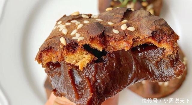 烤箱|一道自制的红糖糯米糕,软糯香甜,甜点制作可没你们想的那么复杂!