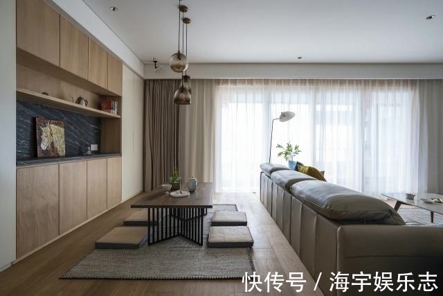 原木色|大户型的现代实木风格装修,让生活回归平淡,享受平凡生活