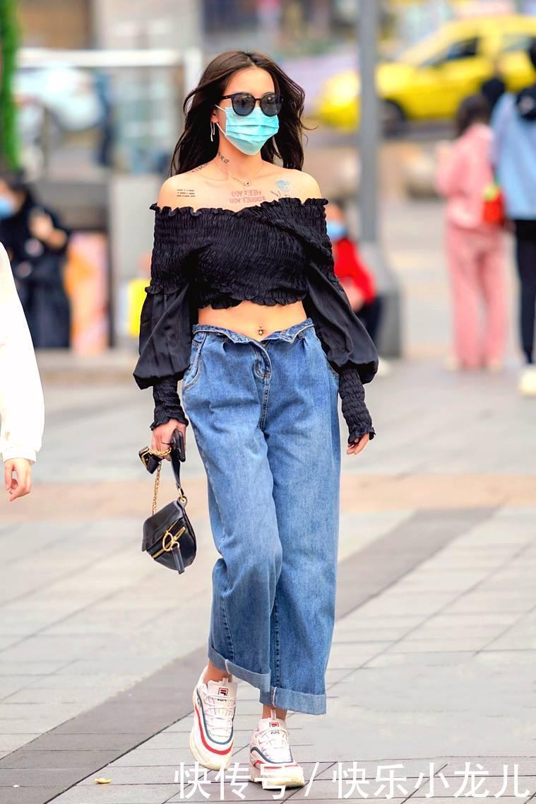 可爱|清纯可爱的小姐姐,穿上舒适阔腿裤,都会觉得很美吧