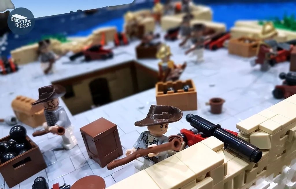 用乐高还原《海贼王》七武海原型“海盗之王”亨利·摩根的故事