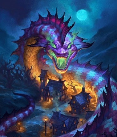 玩家|炉石传说为什么官方不给玩家看原画小心,看了会犯巨物症!