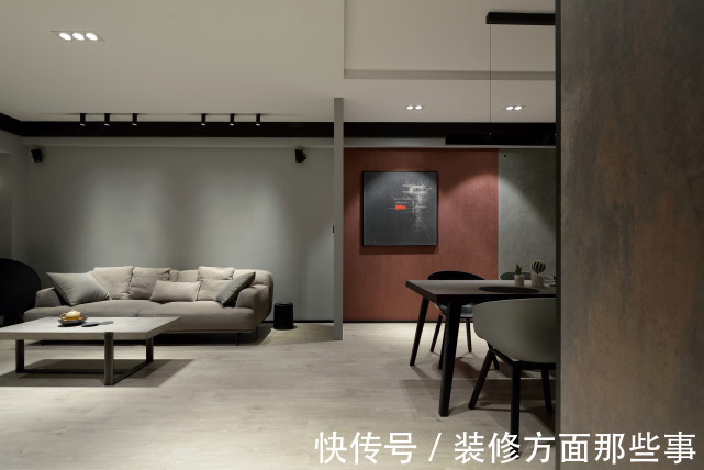 三居室|125平现代风三居室,给人带来前卫、不受拘束的感觉