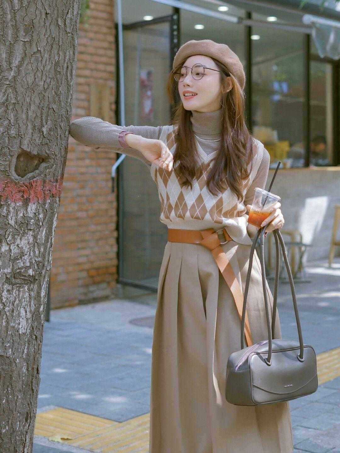 技巧 1,这才是真正普通人的秋冬穿搭,技巧学到位了,照样也很美