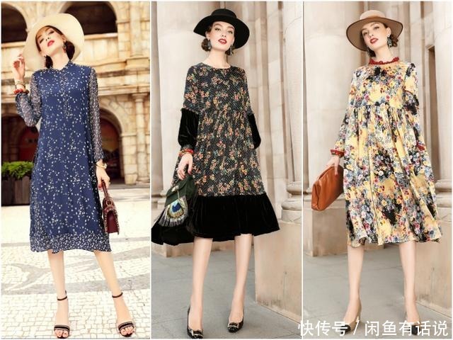凸显|50岁女人别总穿碎花裙,先看清自己的身材,挑对裙子才是时髦阿姨
