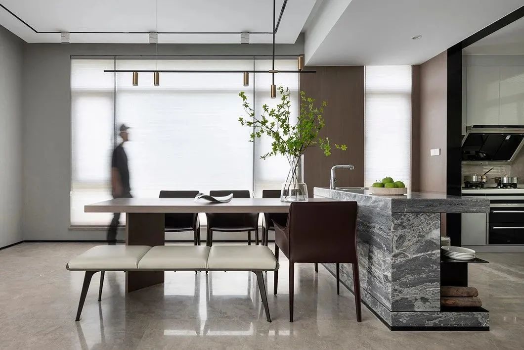 布置|360㎡现代高级灰，舒适优雅的别墅，生活令人羡慕