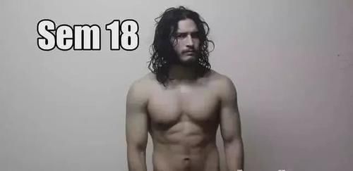 记录照|8个月,这个小伙用35张记录照告诉你,健身能带给身材多大改变