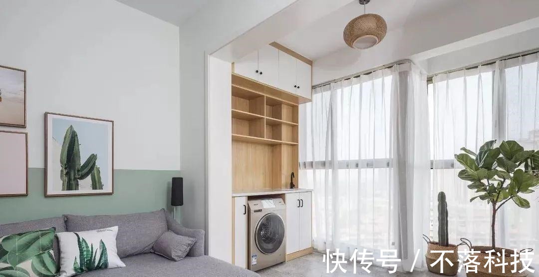 家务区|阳台改成休闲区,又热又晒、还怕漏水?衣服也没地晾?谁说的!