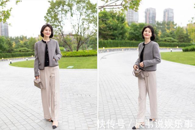 时尚 这位中年妈妈真会穿,她的“4件外套”很时尚!详细穿搭干货附上