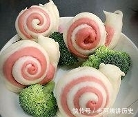 如图所示|花式馒头 蜗牛的做法步骤!