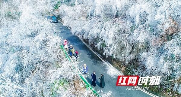 奇缘|美翻了！来南岳邂逅一场冰雪奇缘