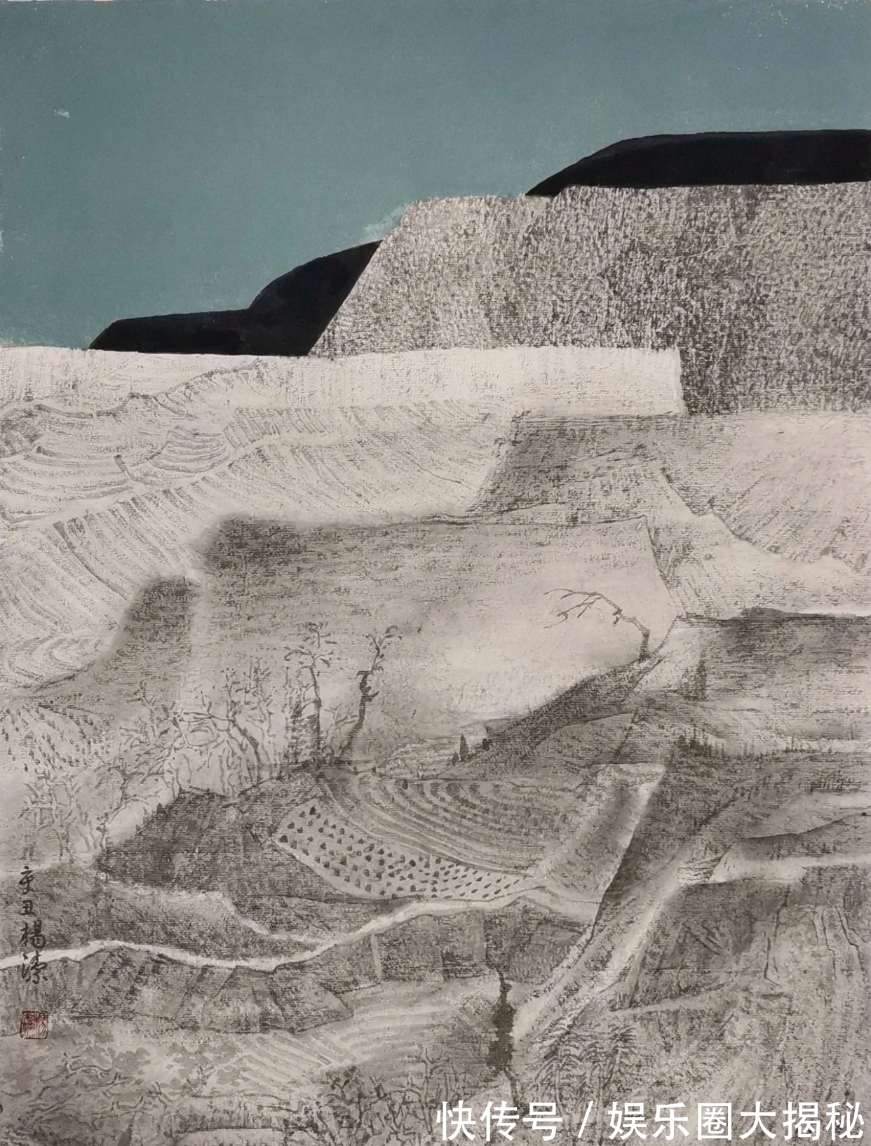 杨洁@笔墨的多样性｜杨洁山水画